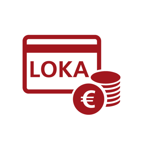 Symbol einer LOKA-Karte
